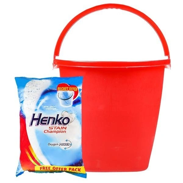 Henko Stain Care Powder - 3kg+Bucket Free