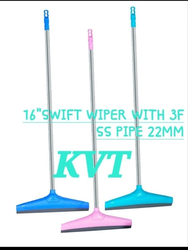 KVT Heavy Duty Floor Wiper SS pipe