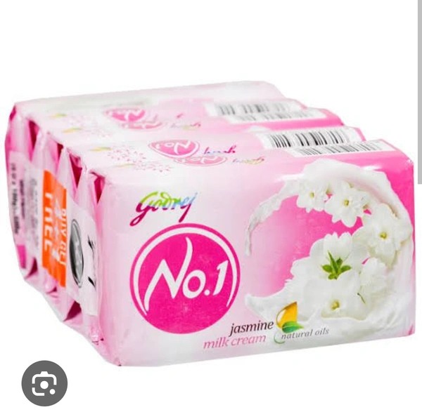 No1 Godrej Jasmine Milk Cream 47gx4