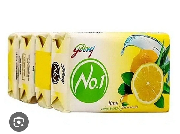 No1 Godrej Lime Aloe Vera - 47gx4pc