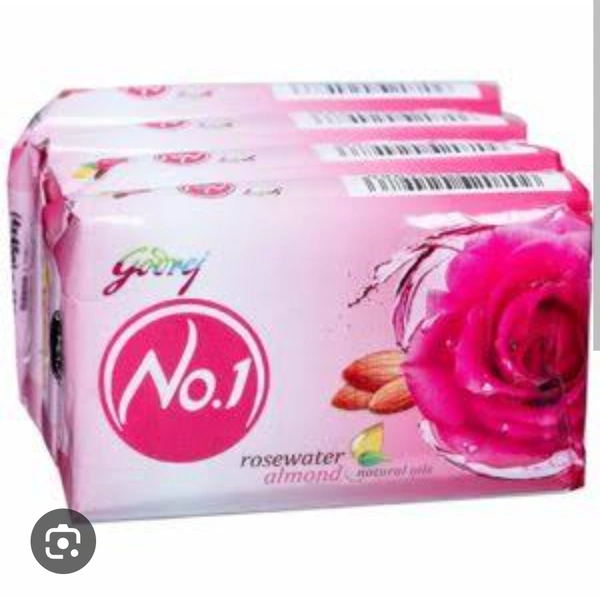 No1 Godrej Rosewater Almond 47gx4