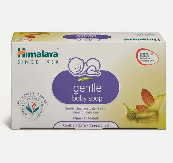 Himalaya gentle Baby Soap Oils & Almond - 75g