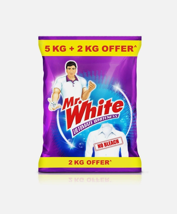 Mr. White Detergent Powder  - 7kg