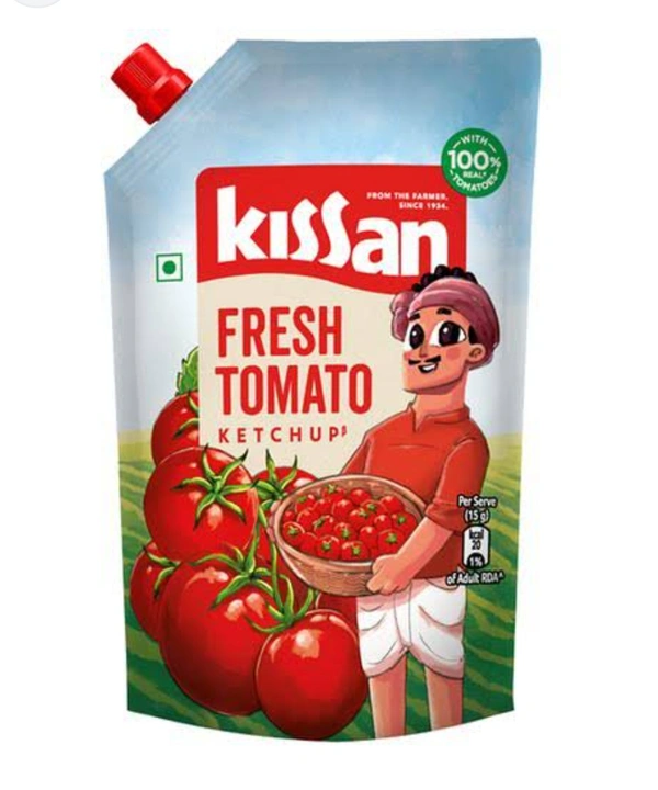 Kissan Tomato Ketchup Pouch - 425g