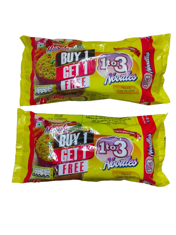 1to3 Noodles 580g By 1 Get 1 Free 