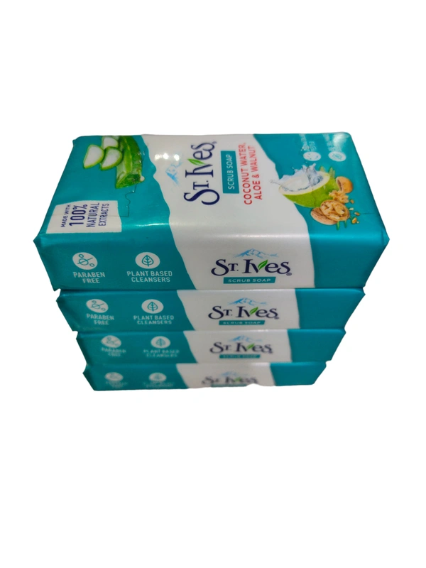 St.Ives Coconut Water Aloe & Walnut 100x4
