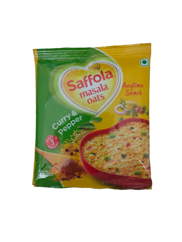 Saffola Masala Oats Curry & Pepper 38g