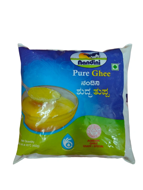 Nandini Pure Ghee Pouch - 500ml