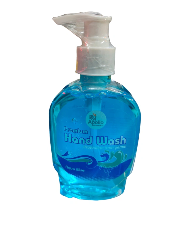 Apollo Hand Wash 250ml - Aqua Blue,, Curious Blue