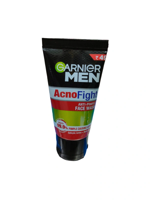 Garnier Men Face Wash Acno Fight Anti Pimple  - 25g