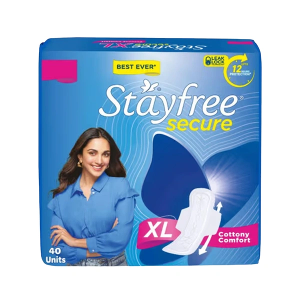Stayfree Secure Cottony Comfort XL - 40 Unit