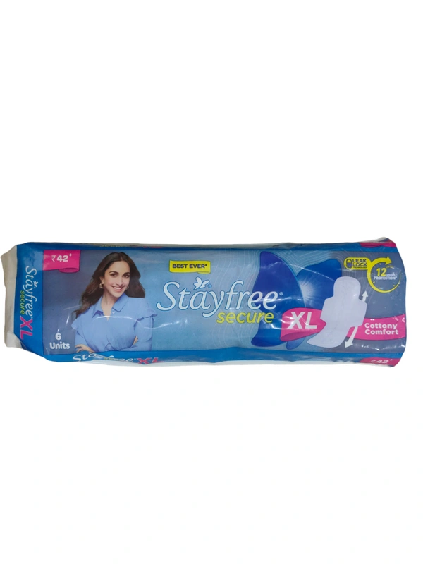 Stayfree Secure Cottony Comfort XL - 6 Unit