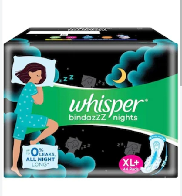 Whisper Ultra Bindazz Night XL+ - 44 Unit