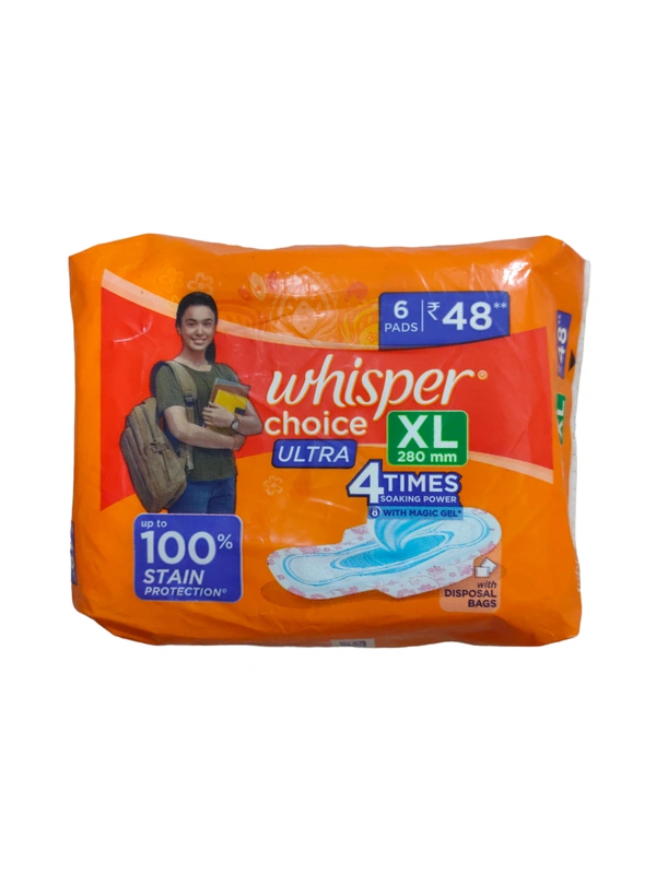Whisper Choice Ultra XL - 6 Unit