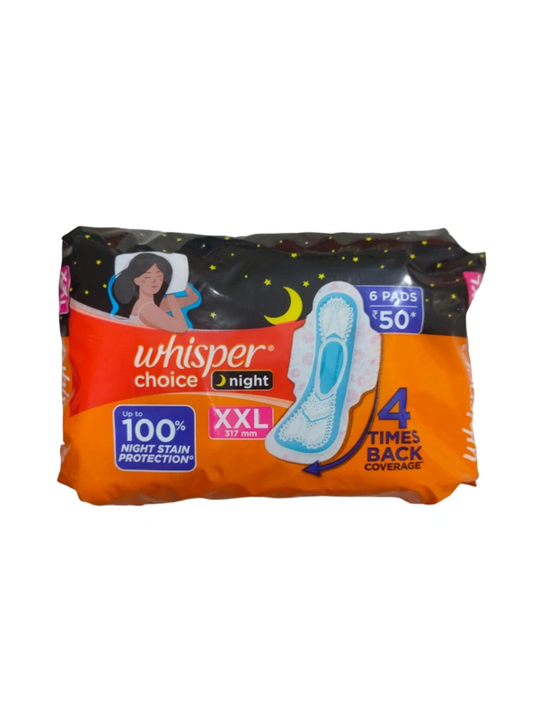 Whisper Choice Night XXL 6 Unit