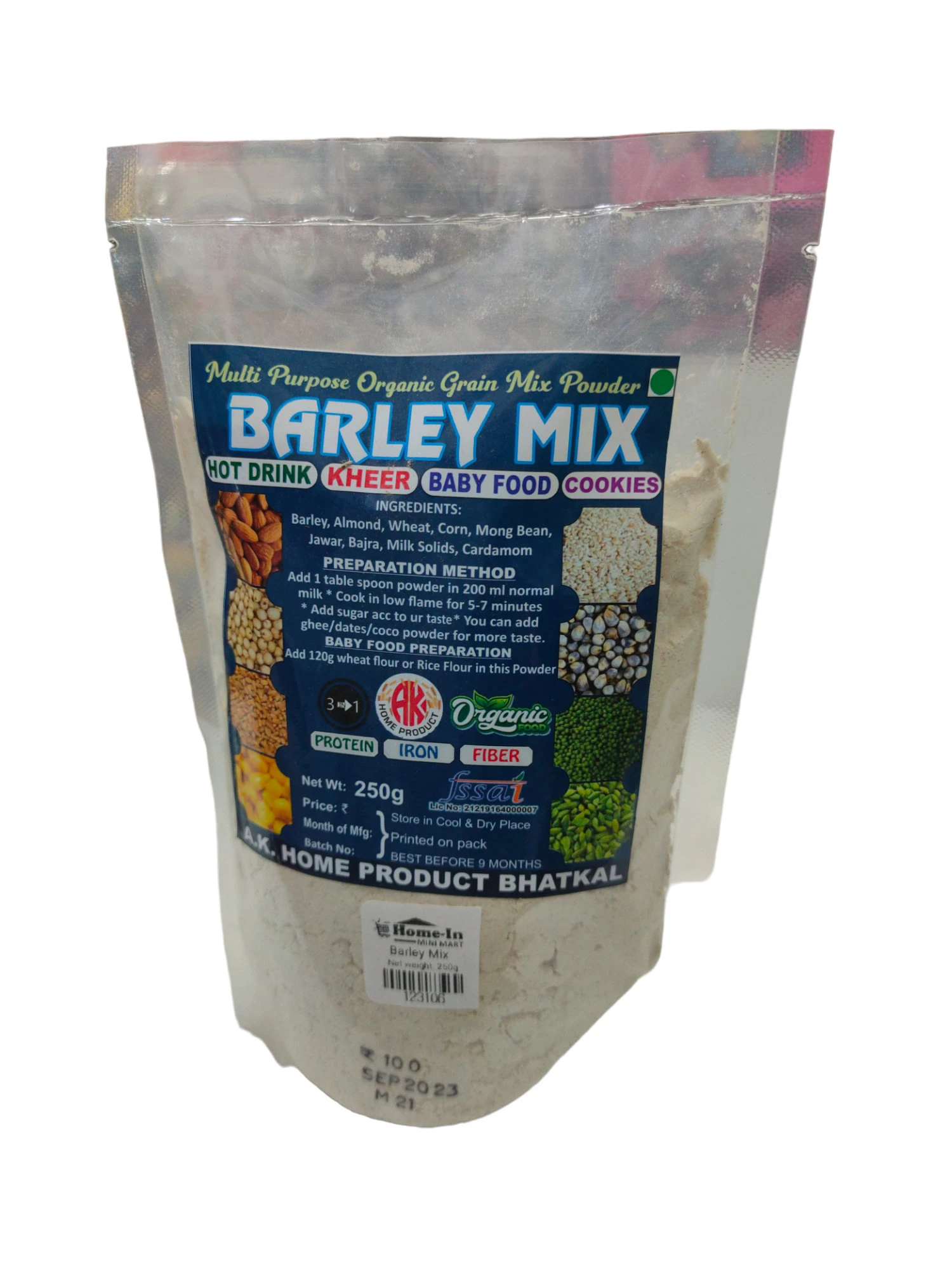 Bar Mix Powder Barley Mix Multi Purpose Powder