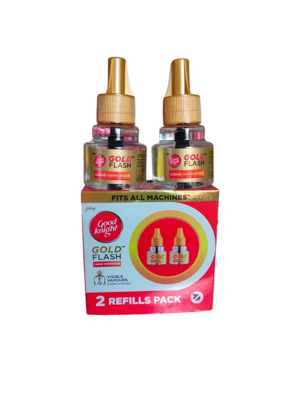 Godrej Goodnight Gold Flash Liquid  - 2Pc