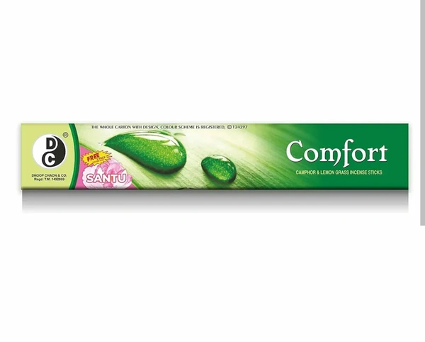 Comfort Camphor & Lemon Grass Agarbatti - Box12pc X 10