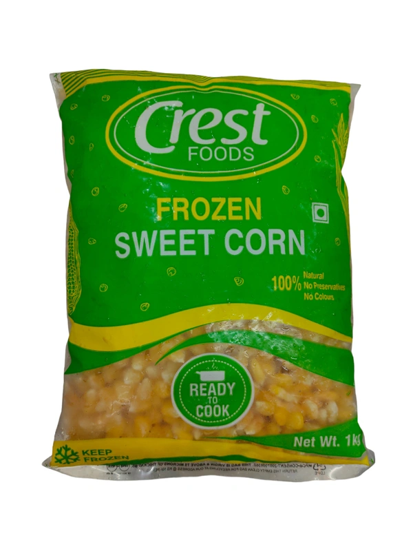 Crest Frozen Sweet Corn Ready To Cook - 250g