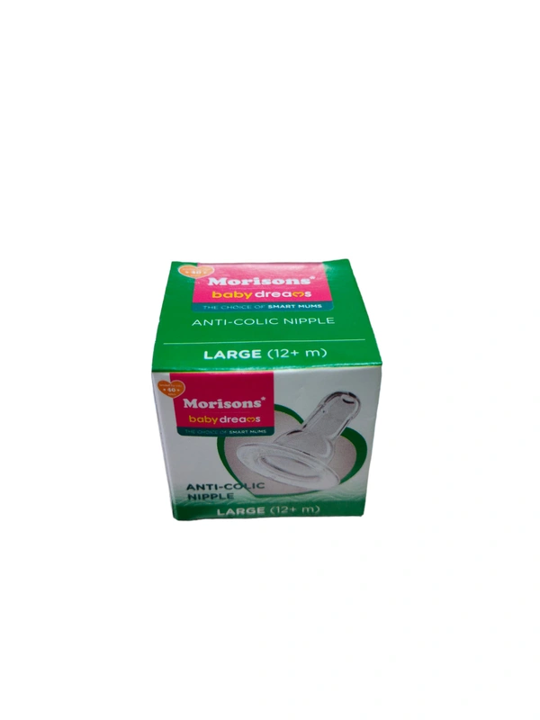 Morisons Baby Anti Colic Nipple - Large