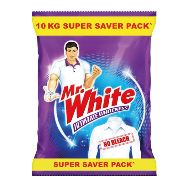 Mr. White Detergent Powder  - 100g
