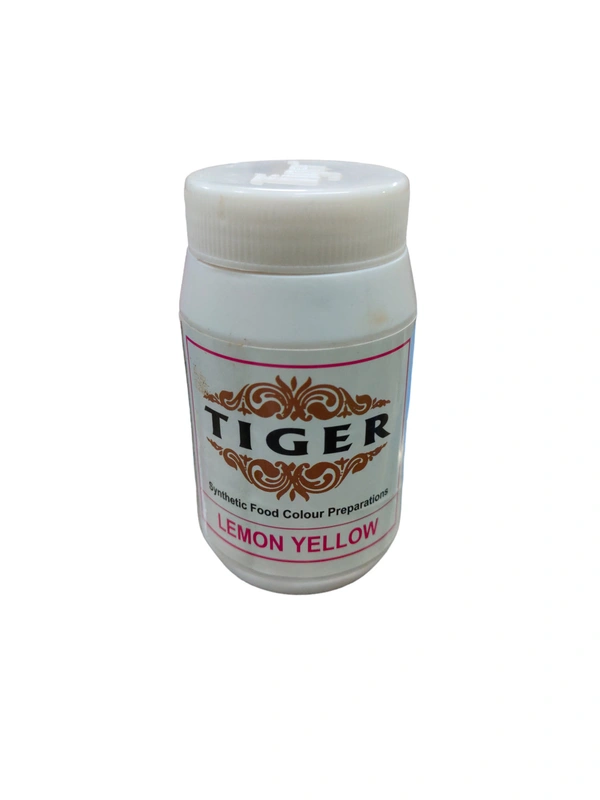Tiger Food Colour Lemon Yellow 100g