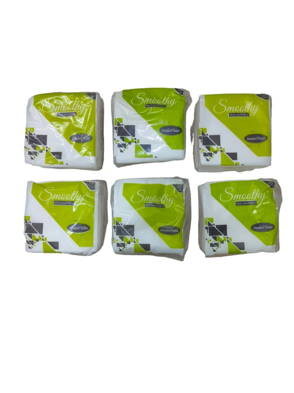Smoothy Standard Tissue Green - 6pc