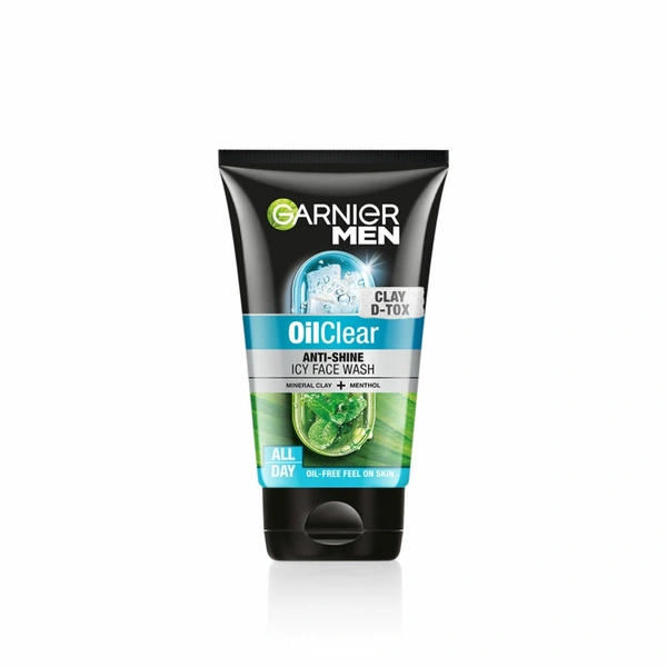 Garnier Men Oil Clear Deep Cleansing Icy Face Wash - 50g