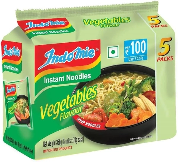 Indomie Vegetables Noodles - 350g