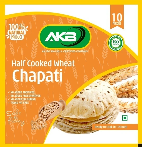 Akb Chapati Ready To Cook 10pc