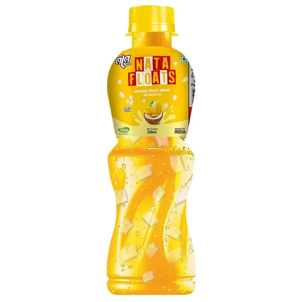 Nata Floats Jelly Juice 250Ml - Mango