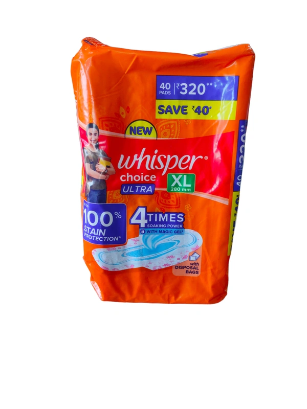 Whisper Choice Ultra XL - 40 Unit