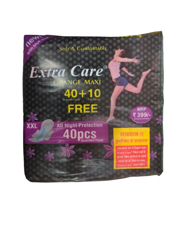 Extra Care Orange Maxi Soft & Comfortable 40+10pc