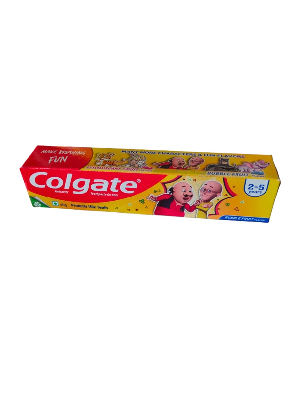 Colgate Kids Toothpaste Protect Milk Teeth 40g - Bubble Fruit