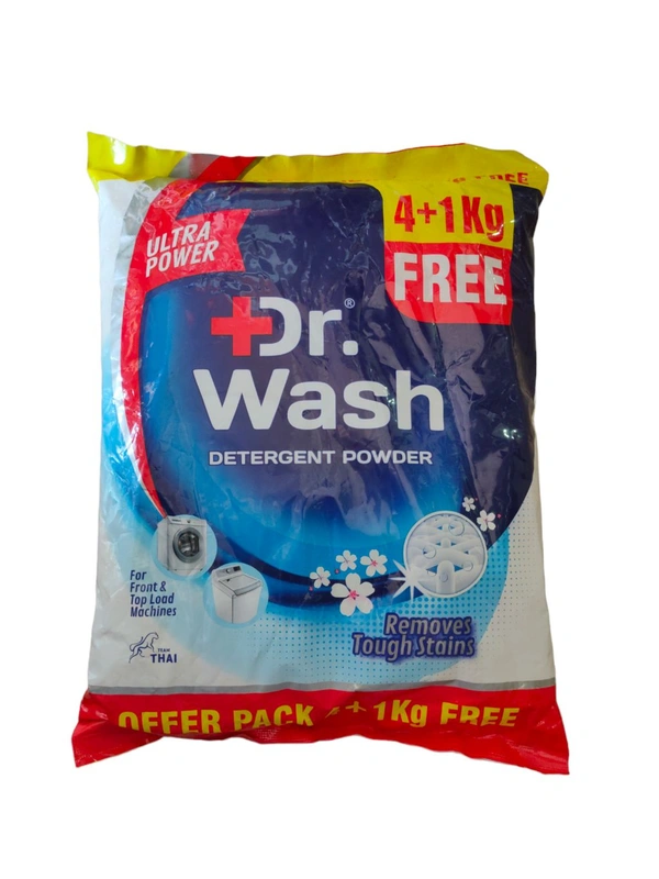 Dr. Wash Removes Tough Stains Matric Formula - 4kg+1kg