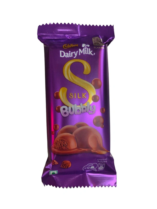Cadbury Dairy Milk Silk Bubbly - 50g