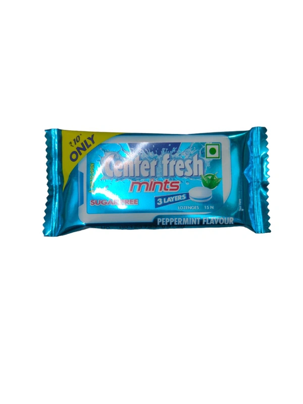 Center Fresh Mints 3 Layers Sugar Free 4.5g - Pepper Mint