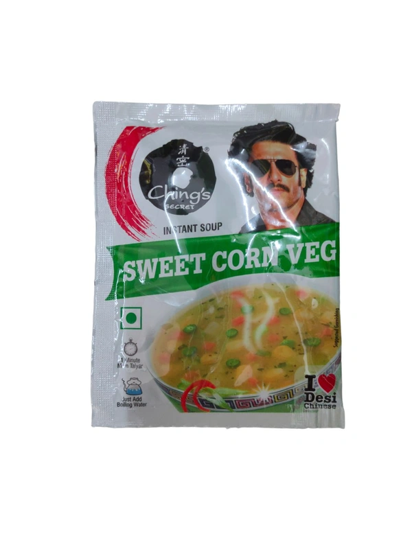 Ching's Instant Soup 15g - Sweet Corn Veg