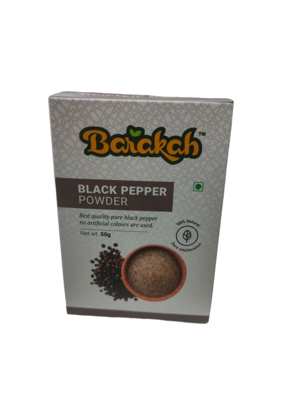 Barakah Black Pepper Powder - 50g