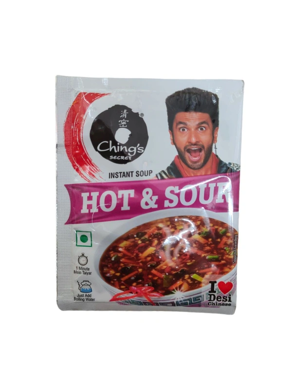 Chings Instant Soup Hot & Sour - 12g