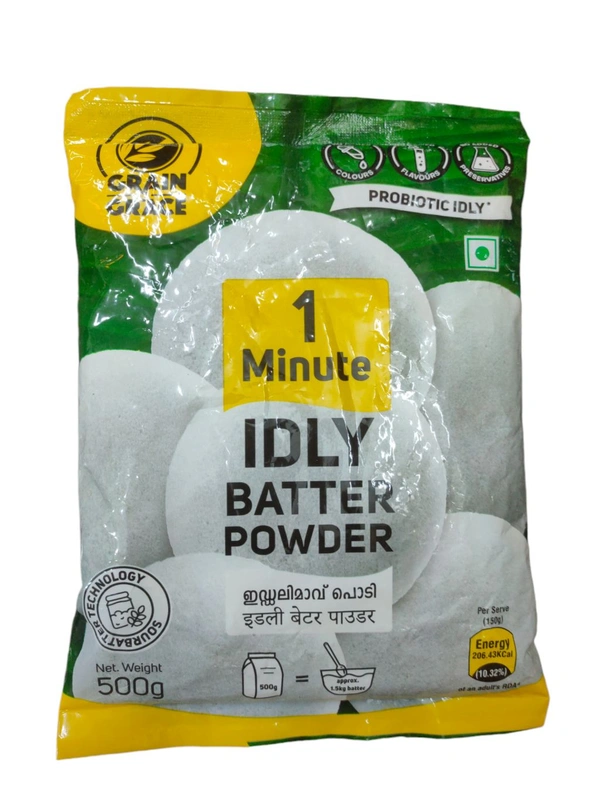 Grain Grace 1Minute Idly Batter Powder  - 500g