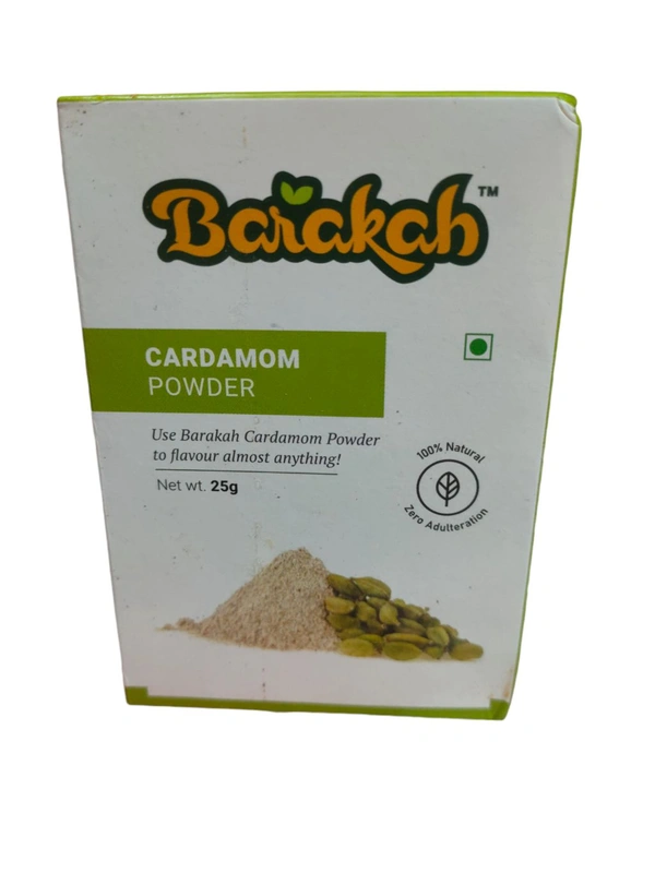 Barakah Cardamom (Elachi) Powder - 25g