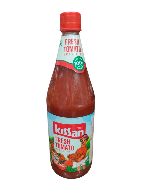 Kissan Fresh Tomato Ketchup Bottle - 1kg