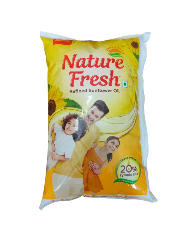 Nature Fresh Refined Sunflower Oil - 1L