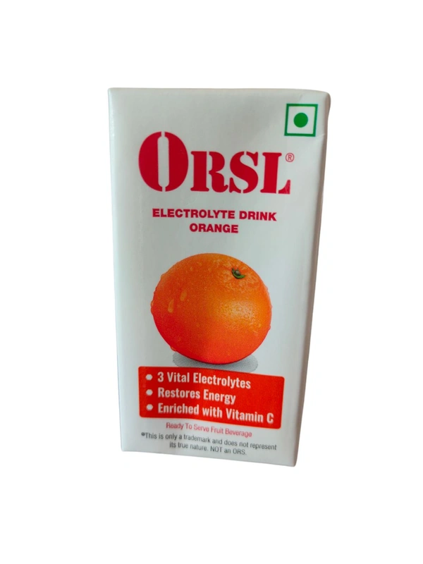 Orsl Electrolyte Drink 160ml - Orange