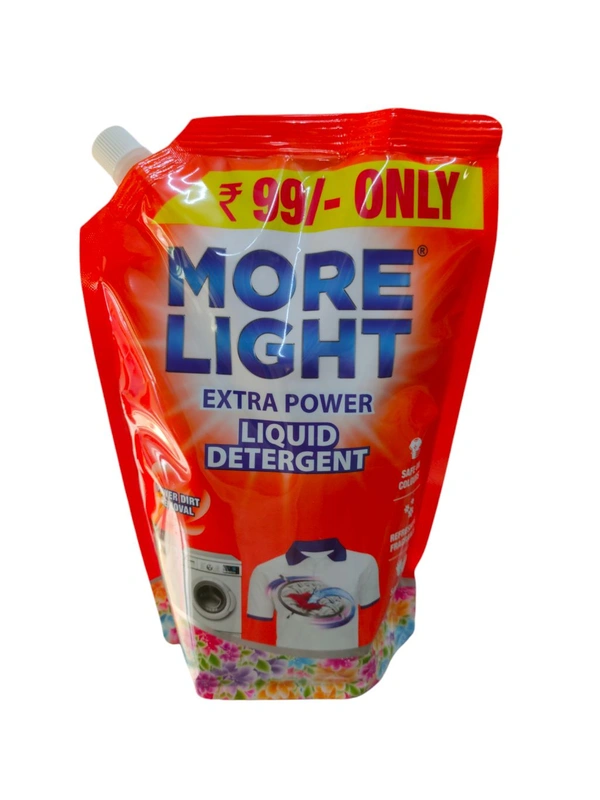 More Light Extra Power Detergent Liquid - 1L