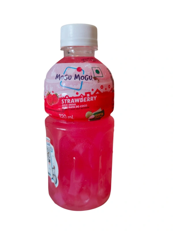 Mogu Mogu Juice Drink Strawberry - 320ml