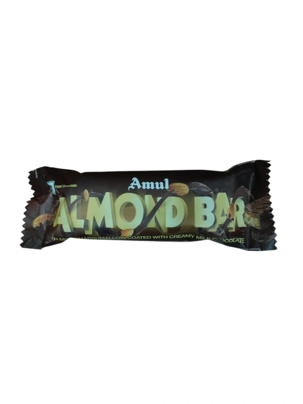 Amul Almond Bar With Creamy Milk Chocolate - 35g