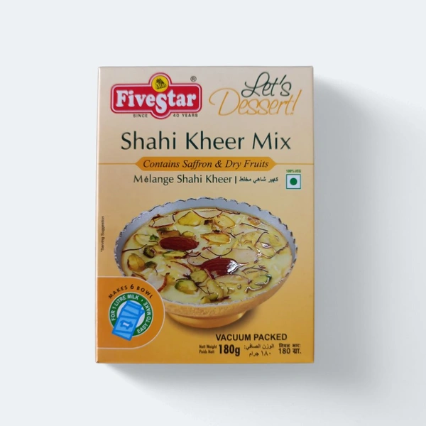 Fivestar Shahi Kheer Mix 180g - Saffron & Dry Fruits