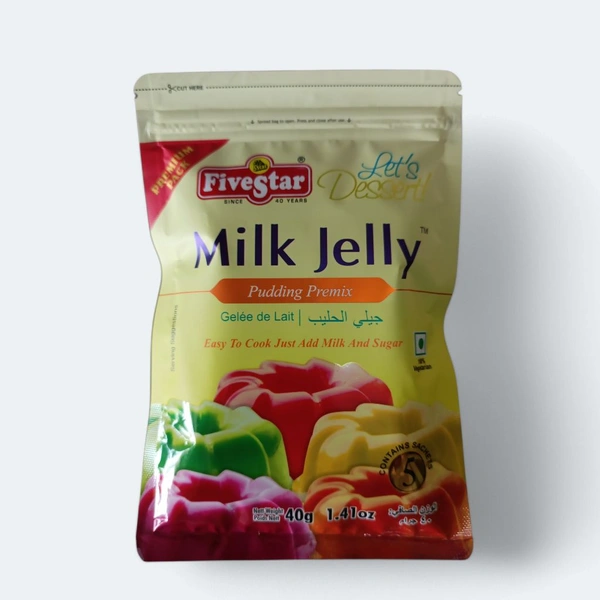 Fivestar Milk Jelly Pudding Premix - 40g